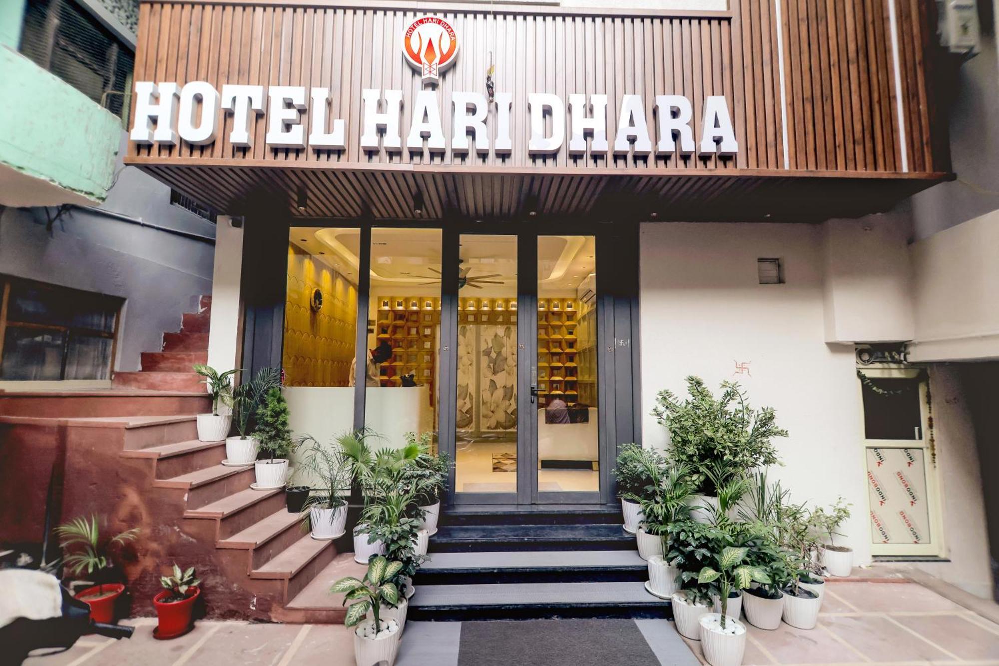 Hotel Hari Dhara, 100 Meters From Har-Ki-Pauri Haridvár Kültér fotó